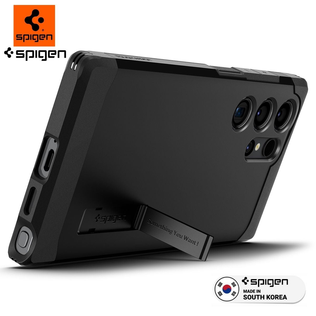 Funda para Samsung Galaxy S24 Ultra – Funda Spigen Tough Armor | Funda protectora robusta